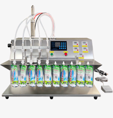 Milking Machine - เครื่องบรรจุซองแบบตั้งขนาด 2.5 ลิตร แบบ 4 หัว