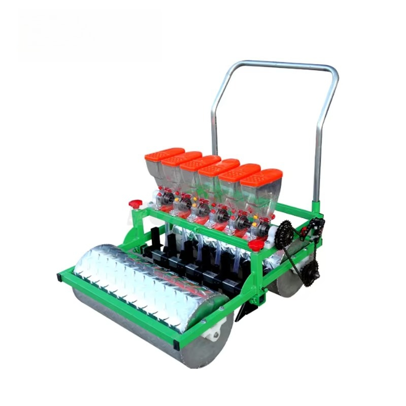 Manual Seeder Hand - เครื่องหว่านเมล็ดแบบใช้มือสำหรับฟาร์มขนาดเล็ก แบบเข็นด้วยมือ สำหรับหว่านเมล็ดผัก หัวหอม และเมล็ดหญ้า พร้อมชุดเกียร์และชิ้นส่วนเกียร์