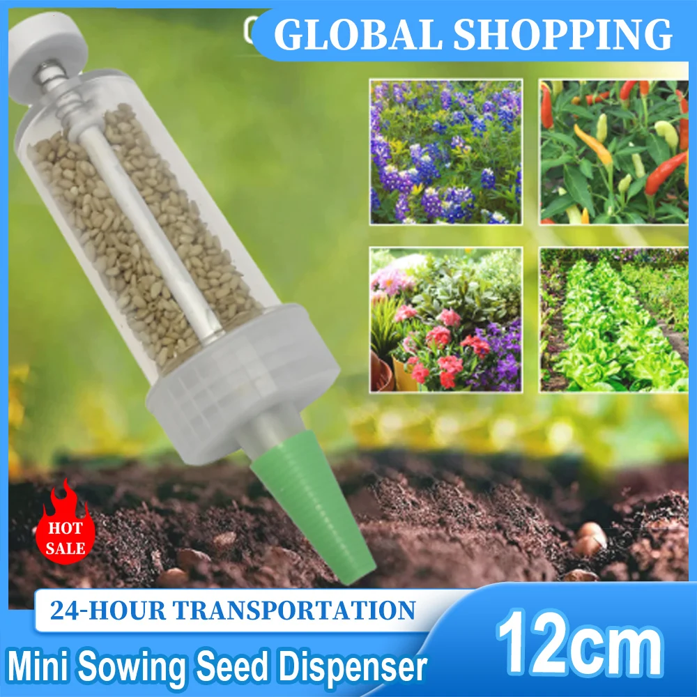 Manual Seeder Hand - Mini Sowing Seed Dispenser คู่มือ Sower