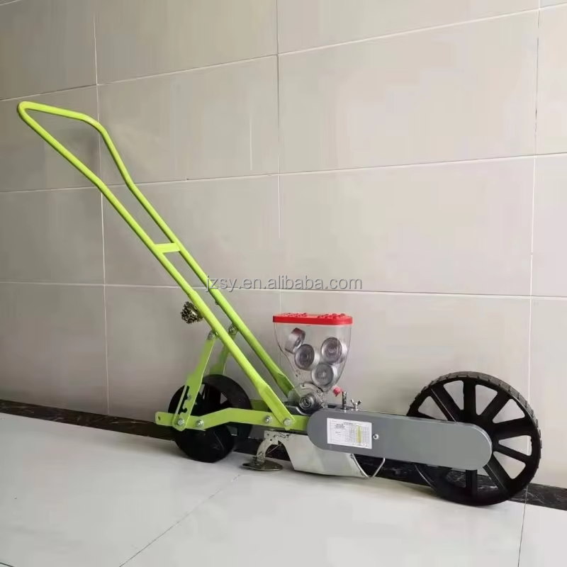 Manual Seeder Hand - เครื่องปลูกผักแบบมือหมุนอเนกประสงค์ ระยะปลูก 1-3 แถว สำหรับปลูกผักละเอียด เช่น