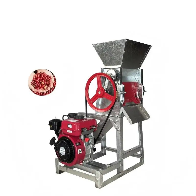 Agriculture Farming Process - เครื่องปอกเปลือก/บดเมล็ดกาแฟและโกโก้ สแตนเลส ยี่ห้อ Birui ผลิตภาพสูง สำหรับใช้ในฟาร์ม
