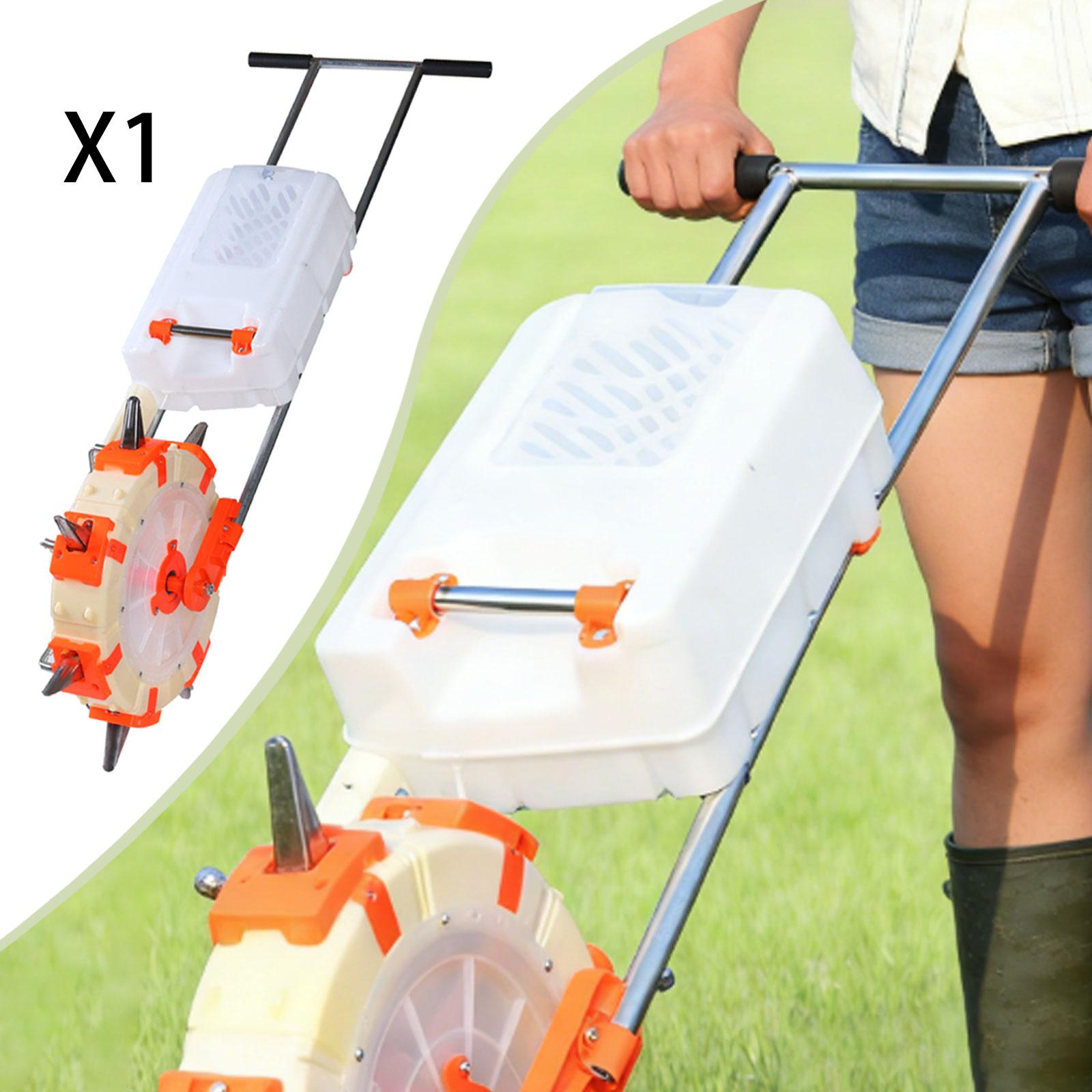 Manual Seeder Hand - เครื่องหว่านเมล็ดแบบใช้มือ พร้อมใส่ปุ๋ย สำหรับข้าวโพด ถั่วเหลือง ถั่วลิสง