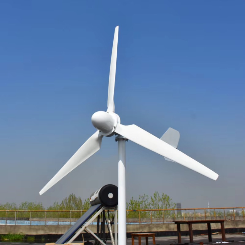 Farming System & Sustainable Agriculture - 【ขายดีที่สุด】ระบบพลังงานไฮบริดพลังงานลมและพลังงานแสงอาทิตย์ 3KW 48v เครื่องกำเนิดไฟฟ้าพลังงานลมแบบออฟกริด ชุดอุปกรณ์ครบชุดสำหรับใช้ในบ้านและฟาร์ม