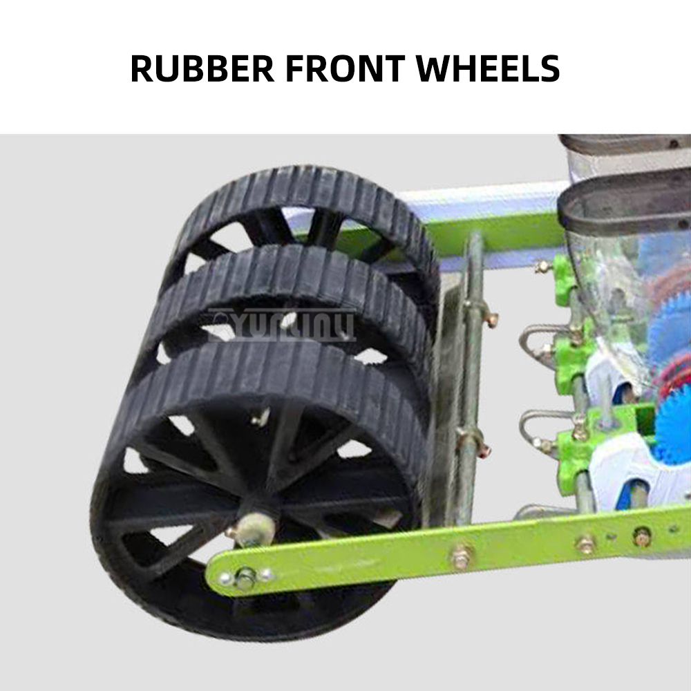 Manual Seeder Hand - เครื่องหว่านเมล็ดพืชขนาดเล็กแบบแถวเดียว ใช้งานได้หลากหลาย แบบเข็นด้วยมือสำหรับผัก