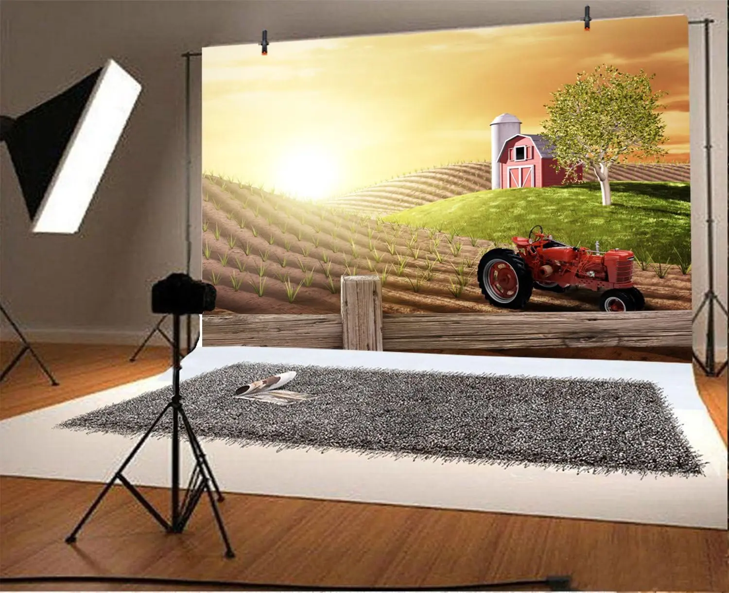 ฉากหลังถ่ายภาพงานปาร์ตี้ในฟาร์ - Agriculture Farming Background บทวิจารณ์และราคา