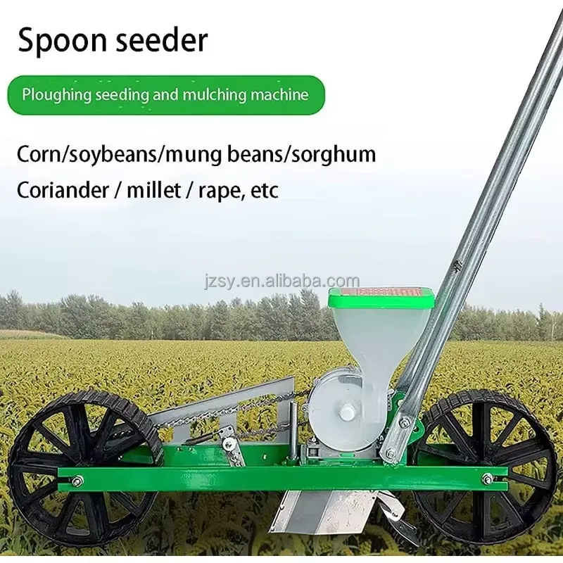 เครื่องหว่านเมล็ดพืชแบบพกพาสำห - Manual Seeder Hand บทวิจารณ์และราคา