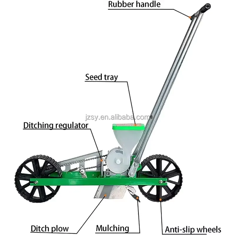 เครื่องหว่านเมล็ดพืชแบบพกพาสำห - Manual Seeder Hand บทวิจารณ์และราคา