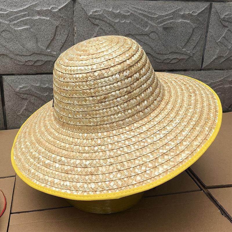 หมวกฟางปีกกว้างกันแดดสำหรับฤดู - Agriculture Farming Hats บทวิจารณ์และราคา
