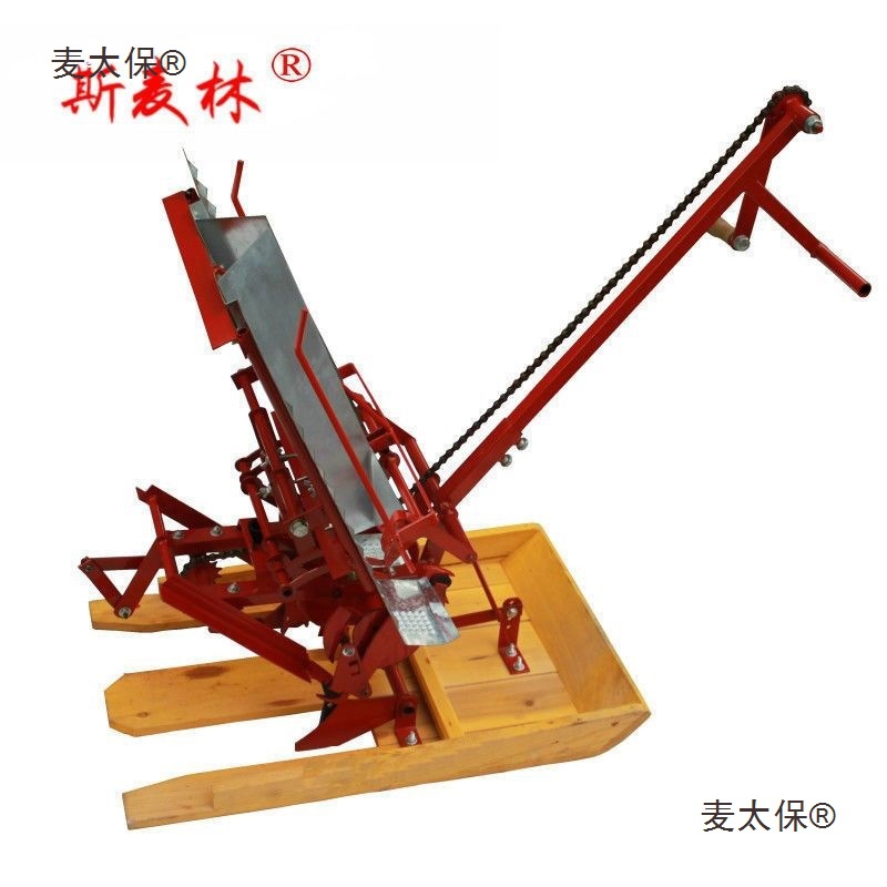 เครื่องปลูกข้าวแบบมือผลัก 2 แถ - Manual Seeder Hand บทวิจารณ์และราคา