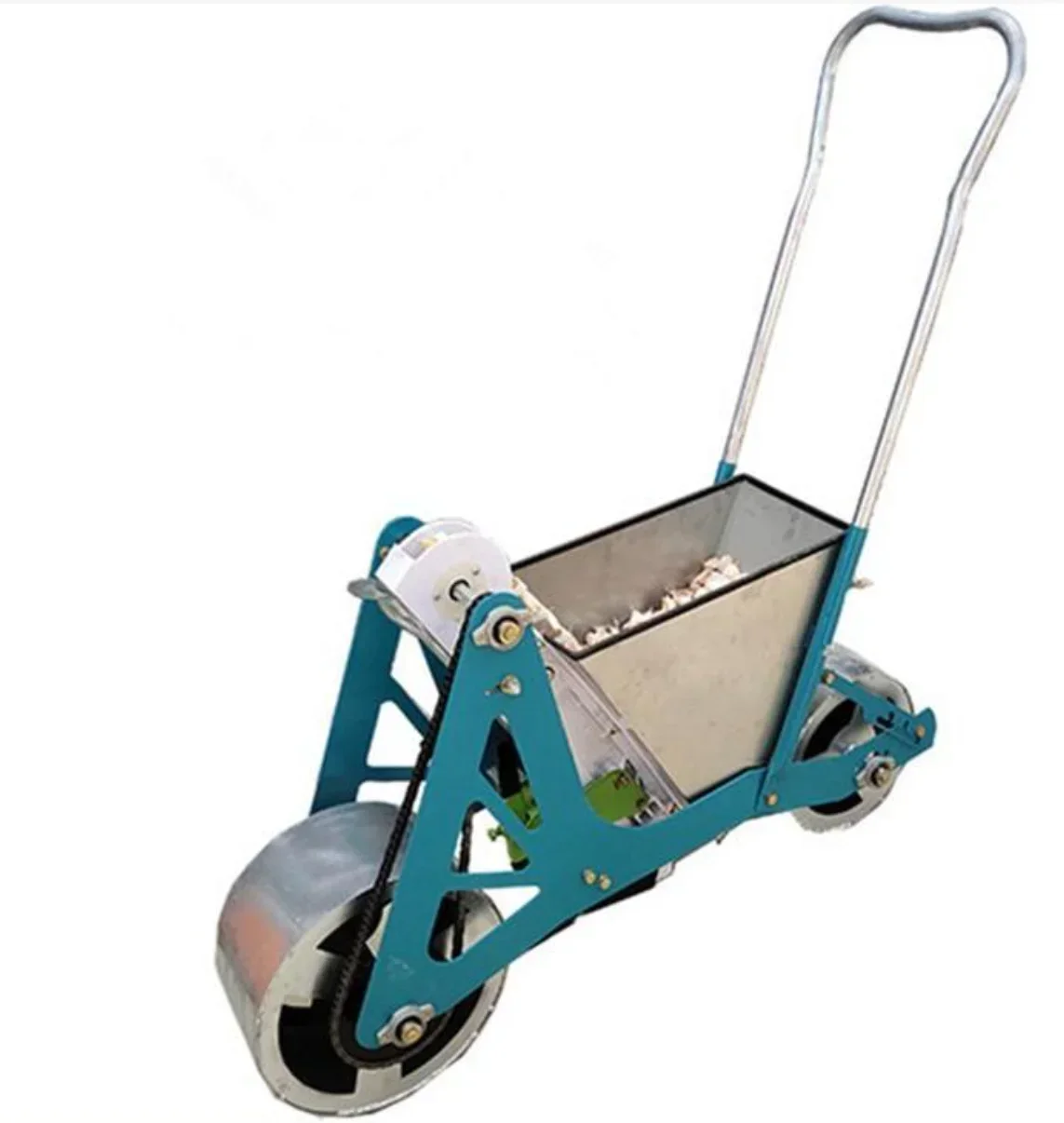 เครื่องปลูกกระเทียมและข้าวโพดแ - Manual Seeder Hand บทวิจารณ์และราคา