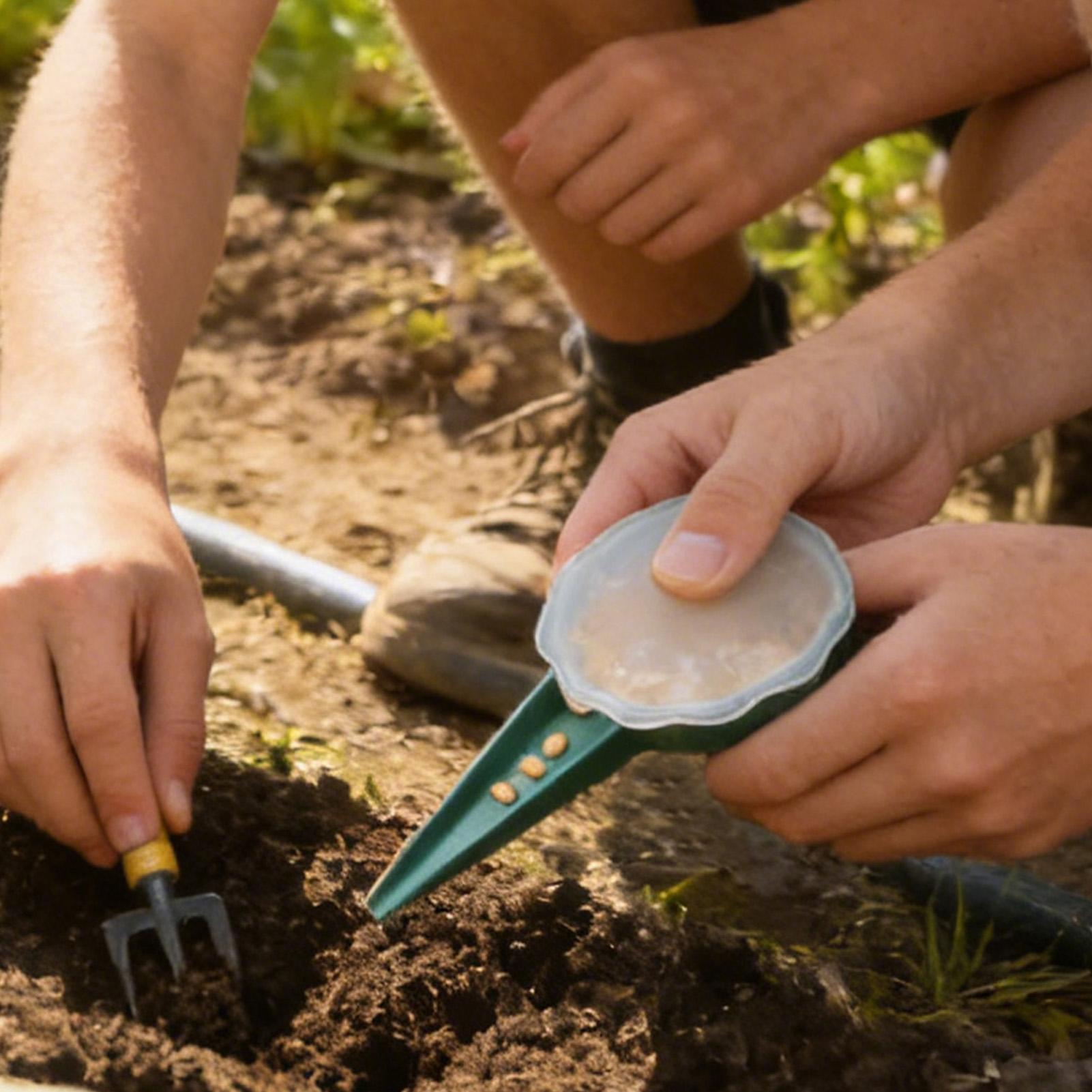 เครื่องหว่านเมล็ดแบบมือหมุน ปร - Manual Seeder Hand บทวิจารณ์และราคา